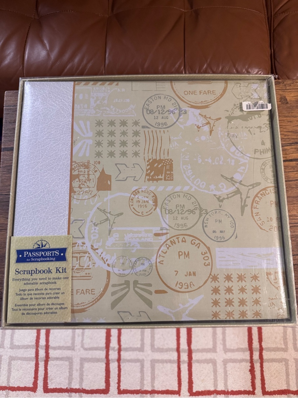 Markings Passports Travel Scrapbook Kit 12x12 Over 170 Pieces